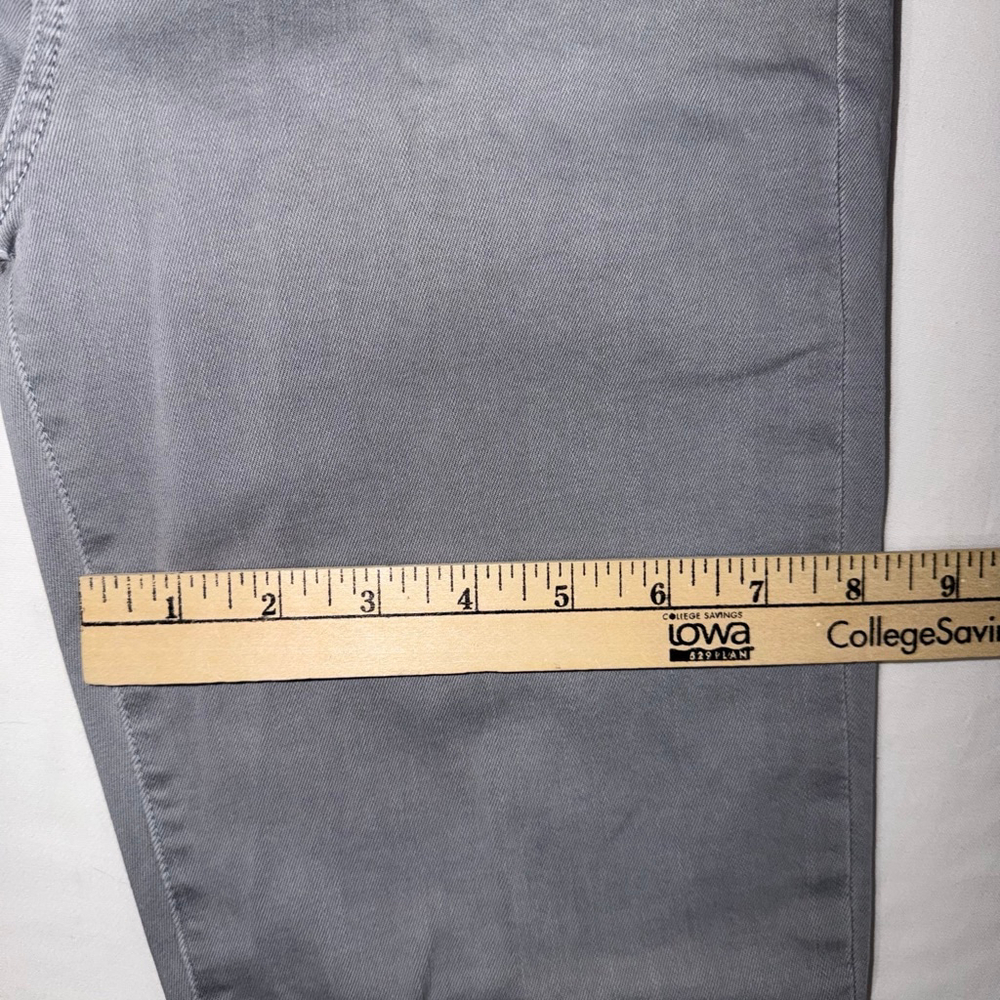 J Brand Selena MidRise Crop Boot Jeans Georgetown Grey Raw Hem 28 NWT Kick Flare - Picture 10 of 13